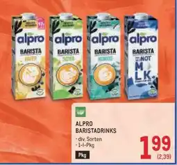 Metro ALPRO BARISTADRINKS Angebot