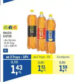 Metro Rauch Eistee Angebot