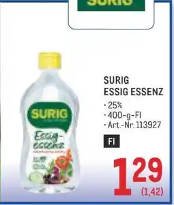 Metro SURIG ESSIG ESSENZ Angebot