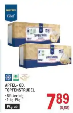 Metro APFEL- OD. TOPFENSTRUDEL Angebot