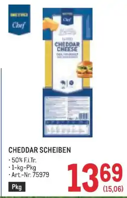 Metro Cheddar scheiben Angebot