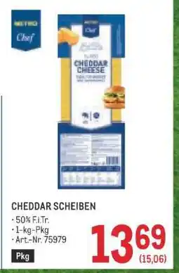 Metro CHEDDAR SCHEIBEN Angebot