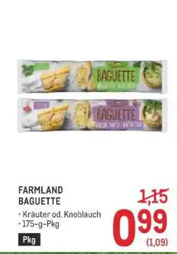 Metro Farmland Baguette Angebot