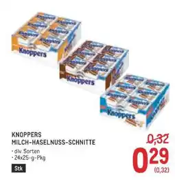 Metro KNOPPERS Angebot