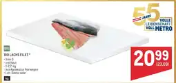Metro Bio Lachs Filet Angebot