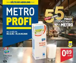 Metro Aro h-vollmilch Angebot