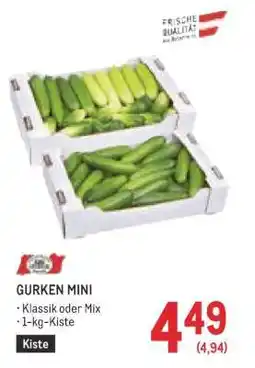 Metro GURKEN MINI Angebot