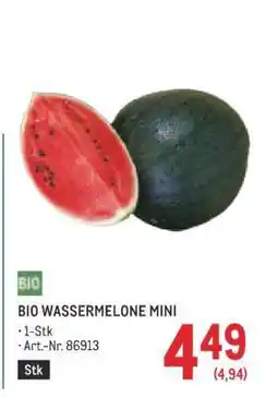 Metro BIO WASSERMELONE MINI Angebot