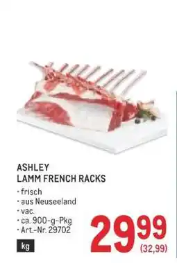 Metro Ashley Lamm French Racks Angebot