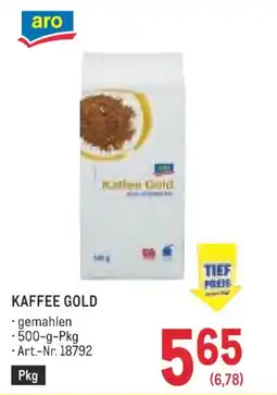 Metro Kaffee Gold Angebot
