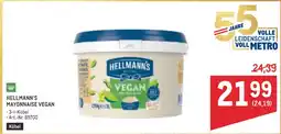 Metro Hellmann's mayonnaise vegan Angebot