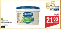 Metro HELLMANN'S MAYONNAISE VEGAN Angebot