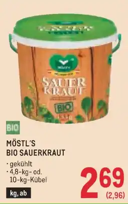 Metro Möstl´s bio sauerkraut Angebot