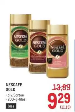 Metro Nescafe Gold Angebot