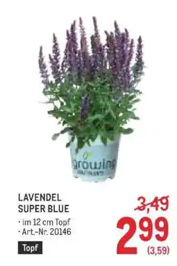 Metro LAVENDEL SUPER BLUE Angebot