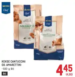 Metro Kekse cantuccini od. amarettini Angebot