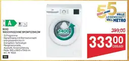 Metro BEKO WASCHMASCHINE BM3WFU39413W Angebot