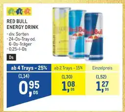 Metro RED BULL ENERGY DRINK Angebot