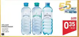Metro Vöslauer Mineralwasser Angebot