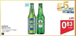 Metro HEINEKEN BIER 0,0% Angebot