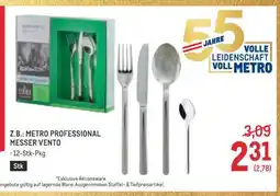 Metro METRO PROFESSIONAL, MESSER VENTO Angebot
