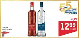 Metro ERISTOFF VODKA 0D. RED Angebot