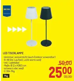 Metro LED TISCHLAMPE Angebot
