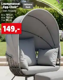 Thomas Philipps Loungesessel faltbares Egg-Chair Angebot