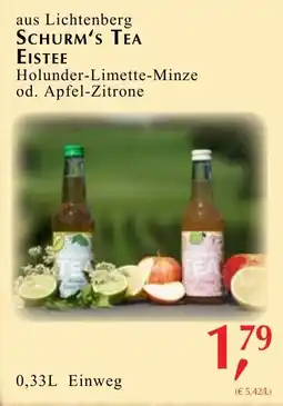 Winkler Markt Aus lichtenberg schurm's tea eistee Angebot