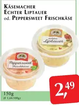 Winkler Markt Käsemacher echter liptauer od. peppersweet frischkäse Angebot