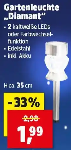 Thomas Philipps Gartenleuchte Diamant Angebot