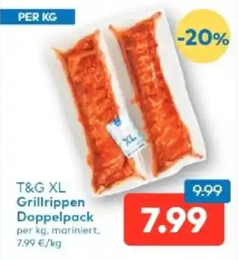 T&G T&G XL Grillrippen Doppelpack Angebot