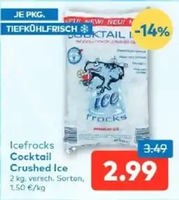T&G Icefrocks Cocktail Crushed Ice Angebot