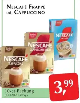 Winkler Markt Nescafé frappé od. cappuccino Angebot