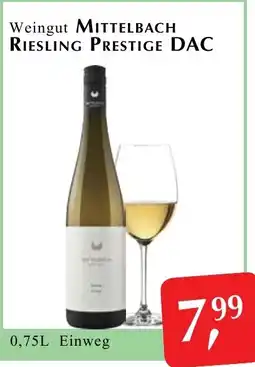 Winkler Markt Weingut mittelbach riesling prestige dac Angebot