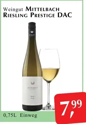 Winkler Markt Weingut mittelbach riesling prestige dac Angebot
