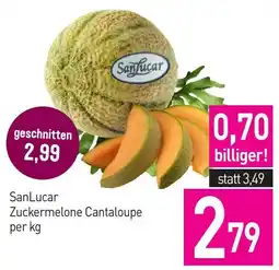 Sutterlüty Sanfucar Zuckermelone Cantaloupe Angebot