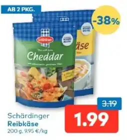 T&G Schärdinger Reibkäse Angebot