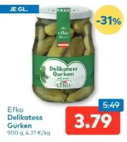 T&G Efko Delikatess Gurken Angebot