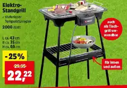 Thomas Philipps Elektro- Standgrill Angebot