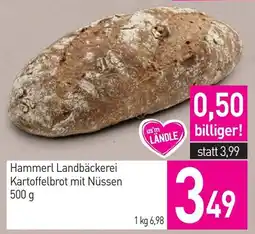 Sutterlüty Hammerl Landbäckerei Kartoffelbrot mit Nüssen Angebot