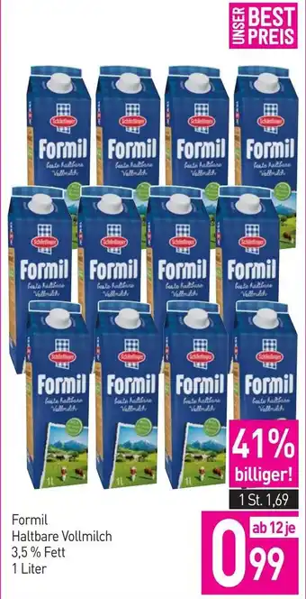 Sutterlüty Formil Haltbare Vollmilch Angebot