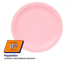 Action Pappteller Angebot
