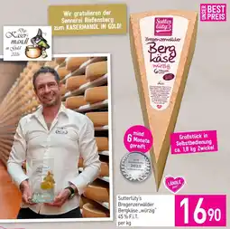 Sutterlüty Sutterlüty's Bregenzerwälder Bergkäse würzig Angebot