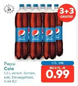 T&G Pepsi Cola Angebot