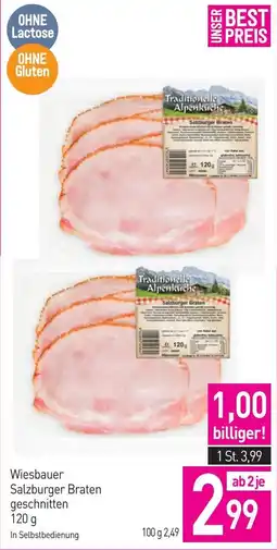 Sutterlüty Wiesbauer Salzburger Braten geschnitten Angebot