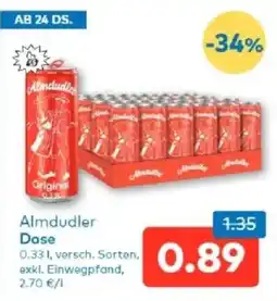 T&G Almdudler Dose Angebot