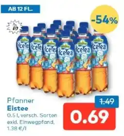 T&G Pfanner Eistee Angebot