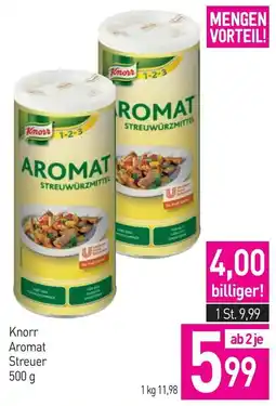 Sutterlüty Knorr Aromat Streuer Angebot