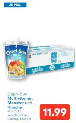 T&G Capri-Sun Multivitamin, Monster und Kirsche Angebot